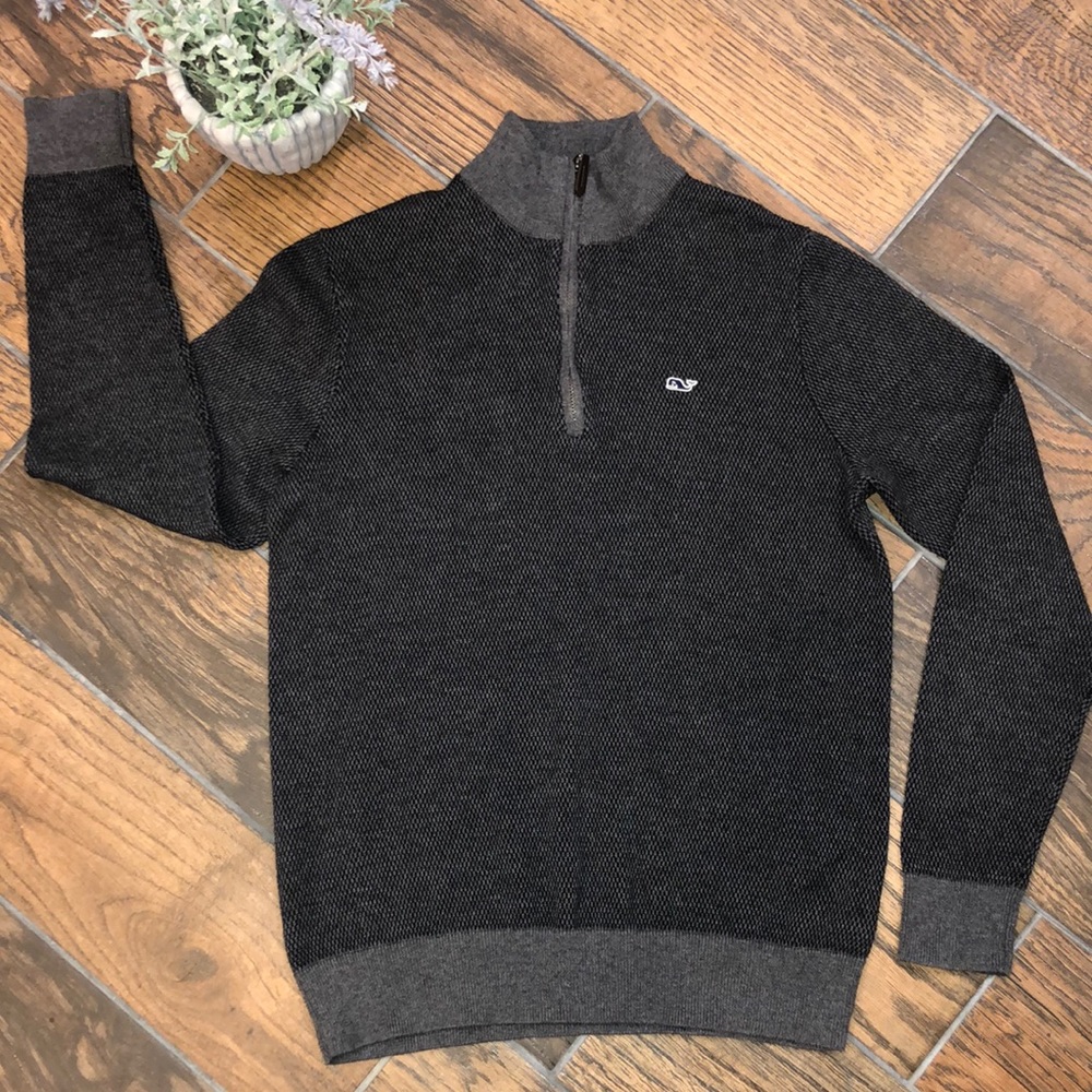 Vineyard Vines / Hamilton 1/2 Zip Mens Pullover Sweater